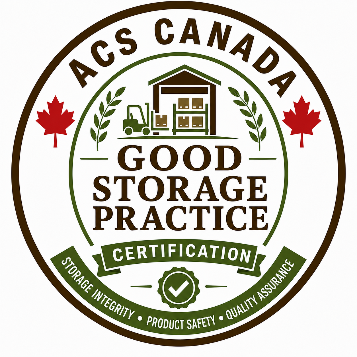 GOOD STORAGE PRACTICE CERTIFICATION - canadacerts.ca